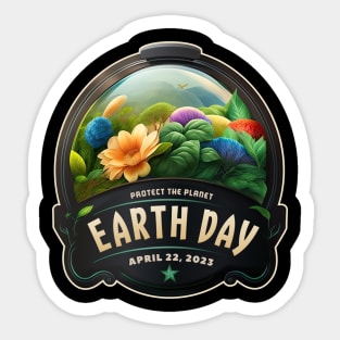 Protect the Planet Earth Day 2023 Sticker